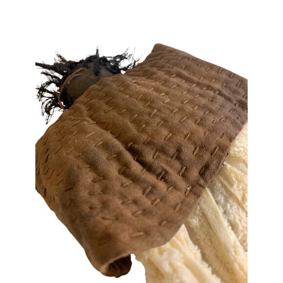 Honey & Me Primitive Folk Style Cloth Doll Angel "Be Kind" 23 Inch with Tag - Picture 7 of 8